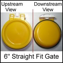 6 inch backwater valve - ML-SF668 6 inch Normally Closed Gate 