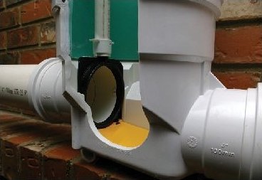 Adapt-A-Valve Inspection Chamber cutaway view