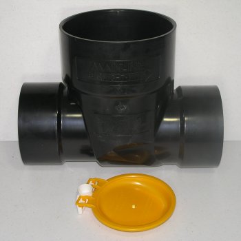 Mainline ML-SF668 ABS Straight Fit Backwater Valve 